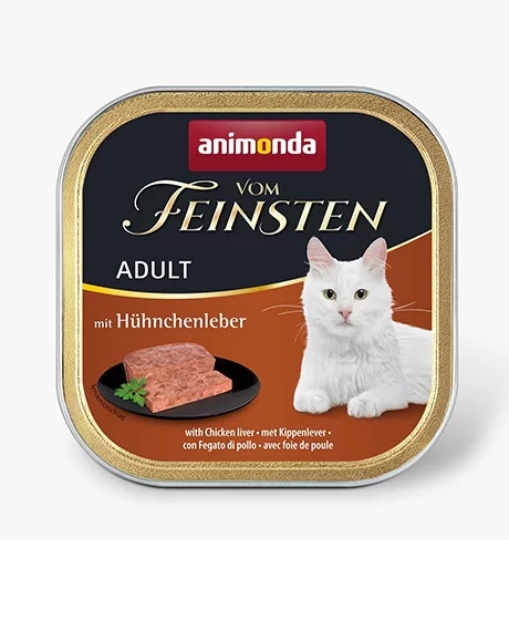 Animonda Vom Feinsten Adult konservai katėms su vištų kepenėlėmis, 100 g