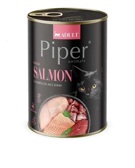 Piper konservai katėms su lašiša, 400 g