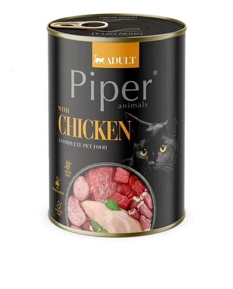 Piper konservai katėms su vištiena, 400 g