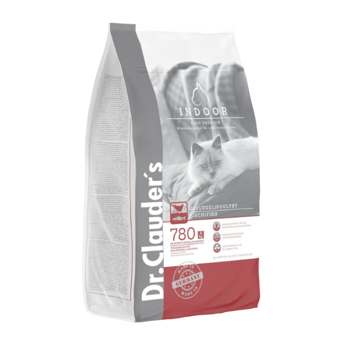 Dr. Clauder's High Premium Indoor sausas maistas naminėms katėms, 1,5 kg