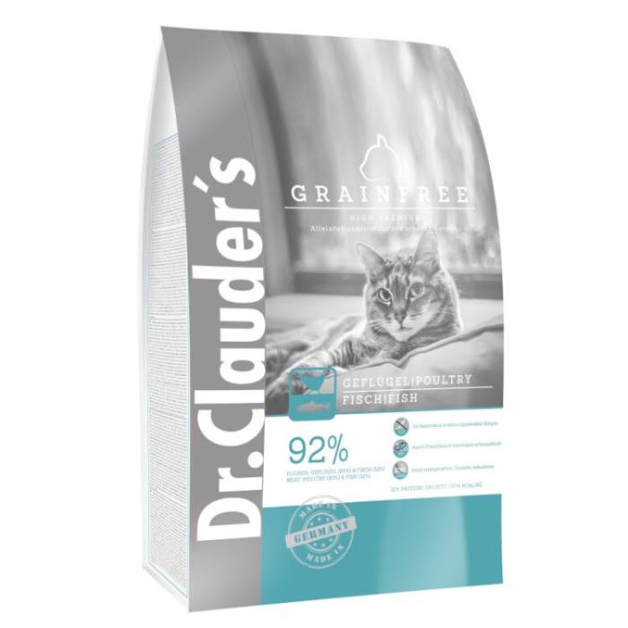 Dr. Clauder's High Premium Outdoor Adult Grainfree sausas begrūdis maistas suaugusioms katėms, 10 kg