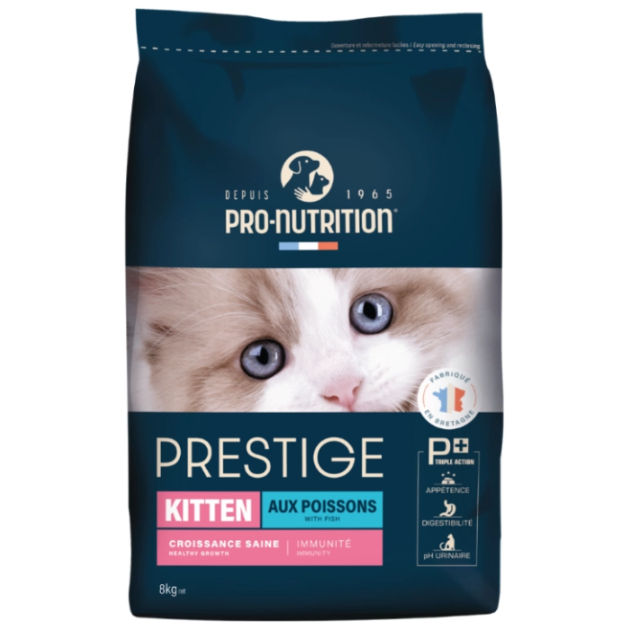 Pro Nutrition Prestige Kitten sausas maistas kačiukams, 8 kg