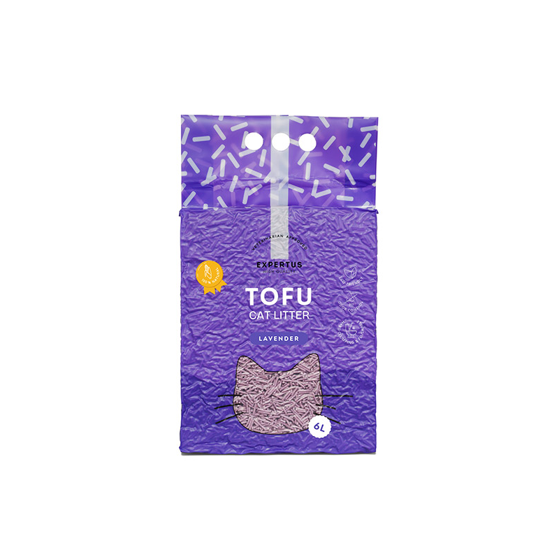 Expertus Tofu kraikas katėms levandų kvapo 6 l