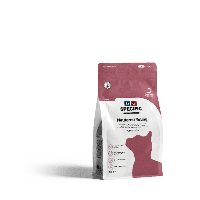 Specific FND Neutered Young sausas maistas sterilizuotoms katėms, 2 kg