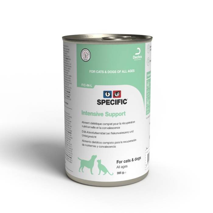 Specific F/C-IN-L Intensive Support atstatomasis konservas šunims ir katėms, 395 g