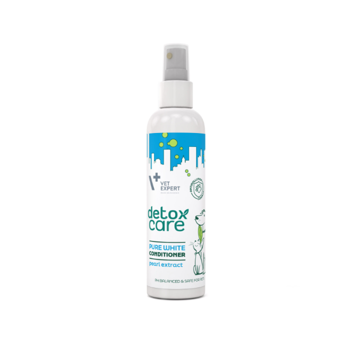 VetExpert Detox Care Pure White kondicionierius baltam kailiui, 150 ml