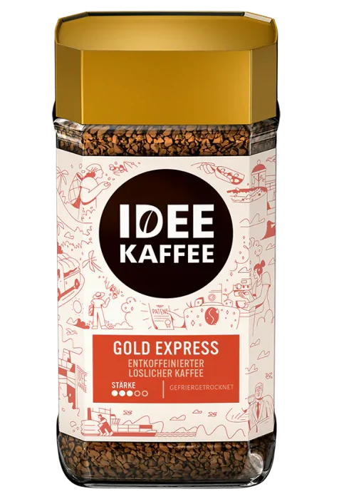 IDEE Gold Express tirpi kava be kofeino, 200g