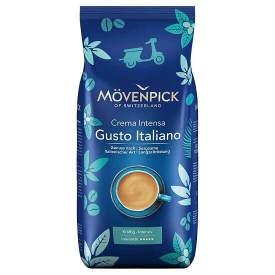 Kavos pupelės MÖVENPICK Caffe Crema Gusto Italiano, 1 kg