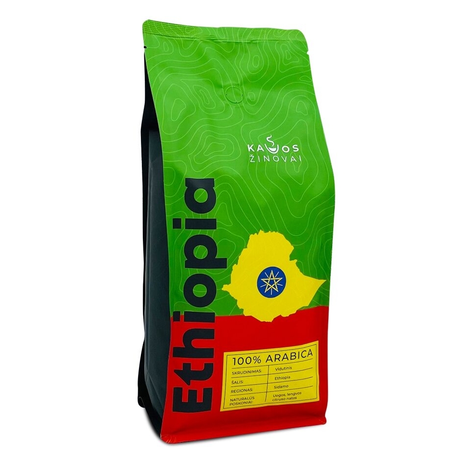 Kavos Pupelės Ethiopia Sidamo, 1 kg