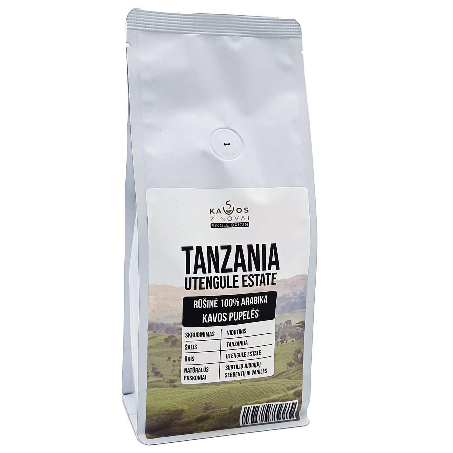 Kavos Pupelės Tanzania Utengule Estate, 250 g