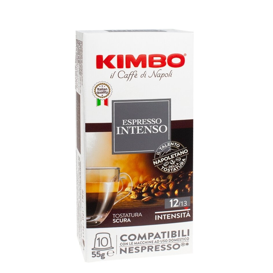 Kavos kapsulės, suderinamos su Nespresso® Kimbo Intenso 10 vnt.