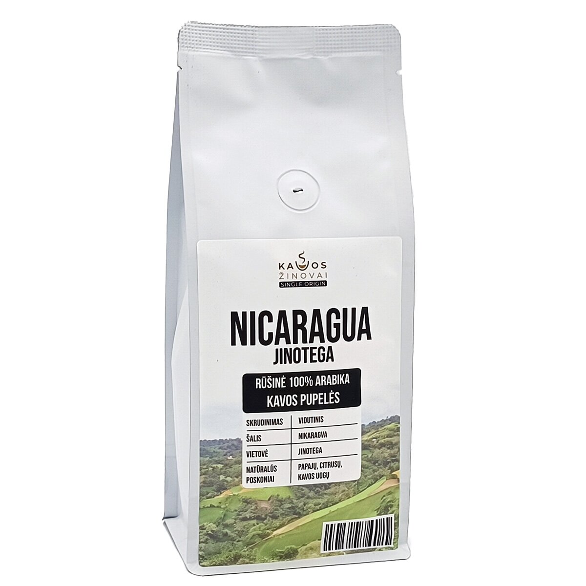 Kavos Pupelės Nicaragua Single Origin, 250 g