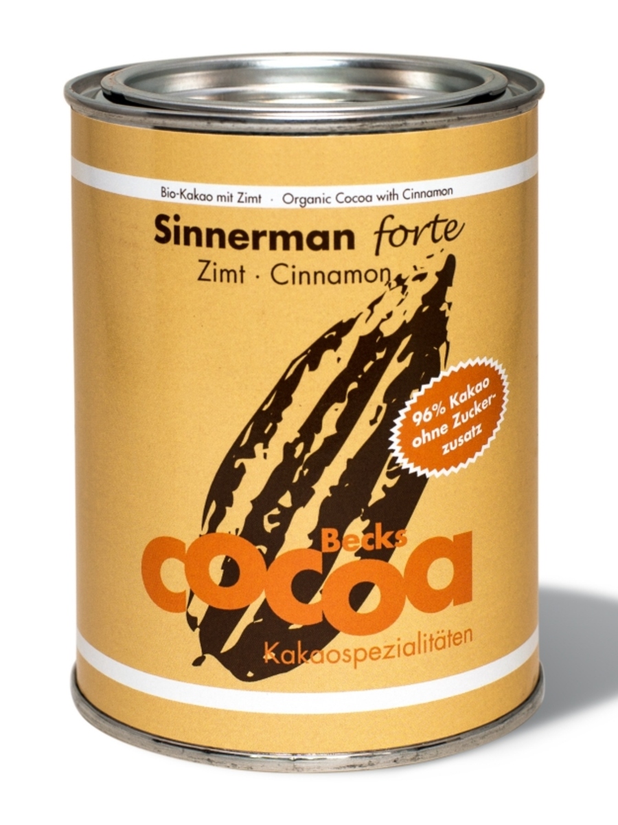 Ekologiška kakava Becks Cacao Sinnerman Forte”, 250 g