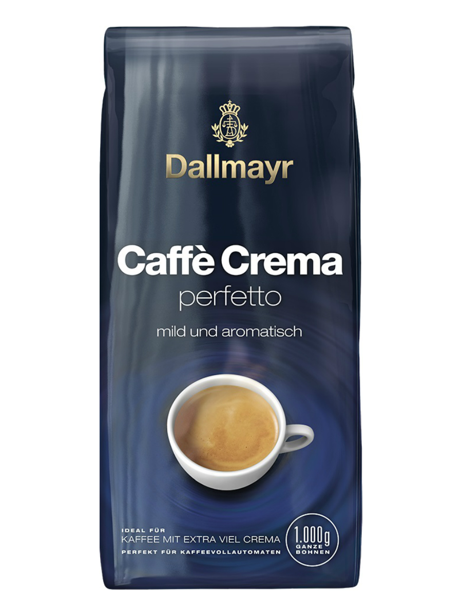 Kavos pupelės Dallmayr Caffe Crema Perfetto, 1 kg