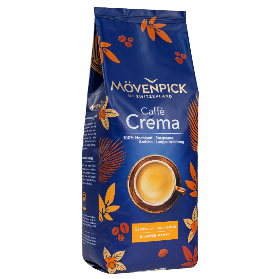 Kavos pupelės MÖVENPICK Caffe Crema, 1 kg