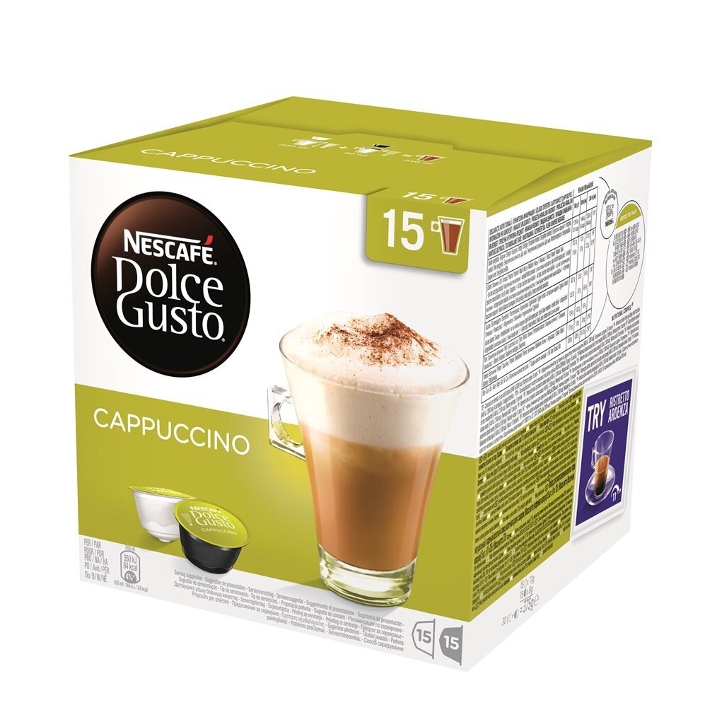 Kavos kapsulės NESCAFÉ Dolce Gusto Cappuccino 30 kaps.