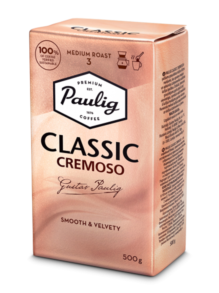 Malta kava Paulig Classic Cremoso, 500 g