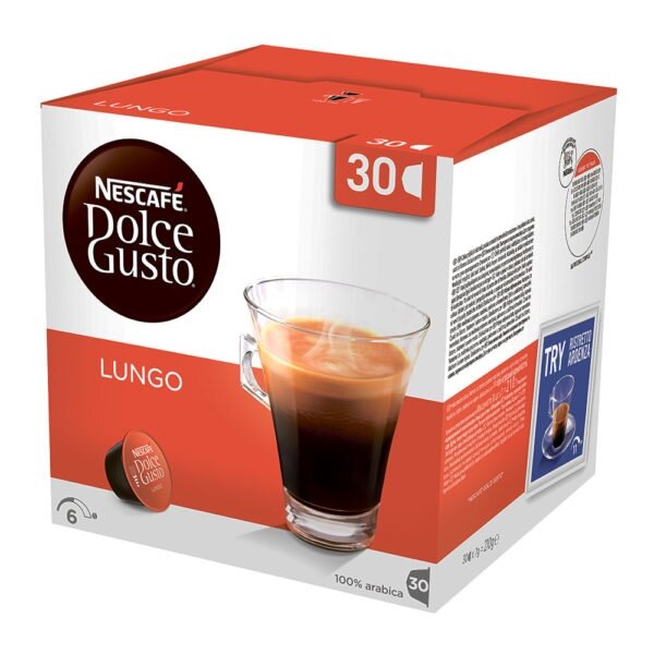 Kavos kapsulės NESCAFÉ Dolce Gusto Lungo 30 kaps.