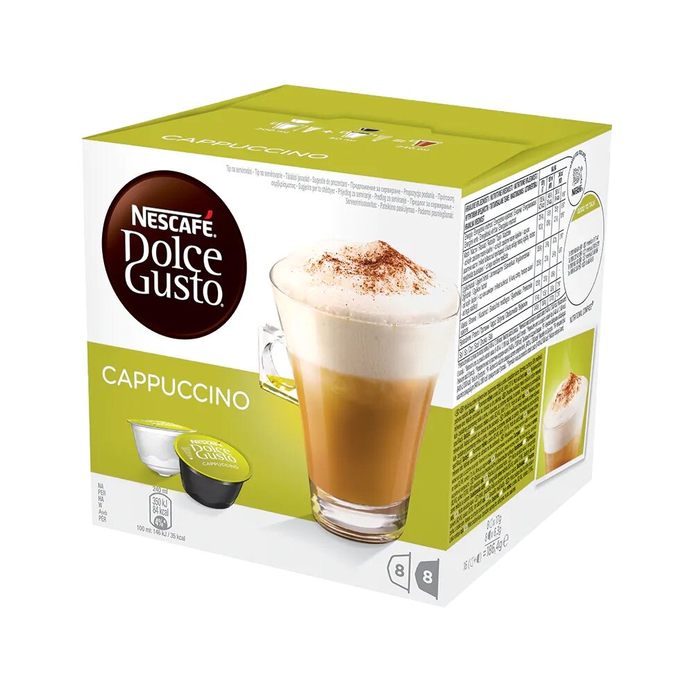 Kavos kapsulės NESCAFÉ Dolce Gusto Cappuccino