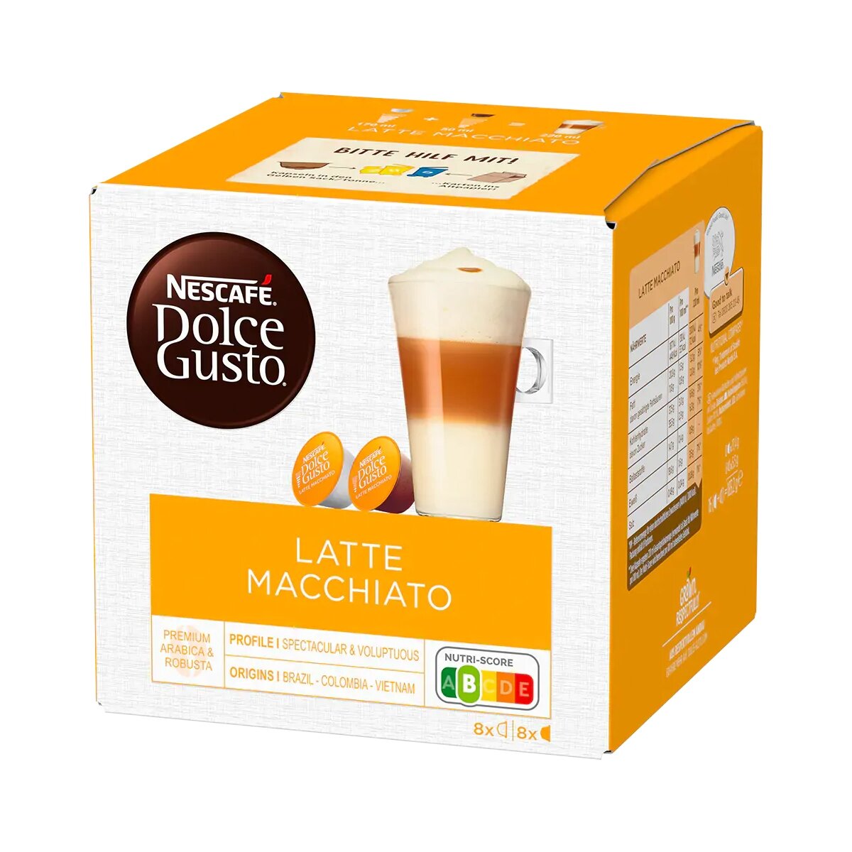 Kavos kapsulės NESCAFÉ Dolce Gusto Latte Macchiato