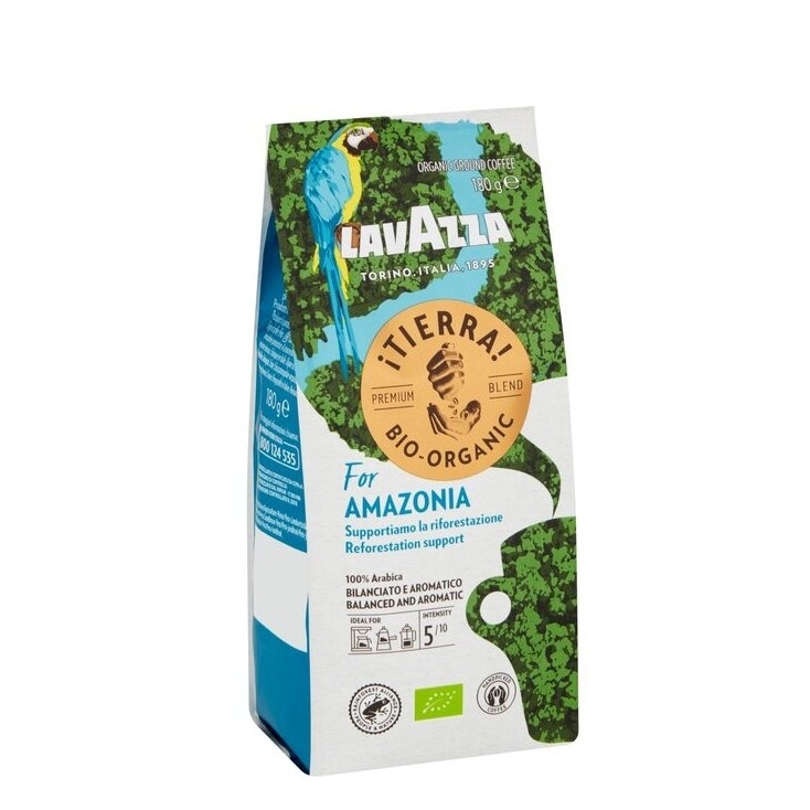 Malta kava LavAzza "Bio-Organic for Amazonia" 180g.