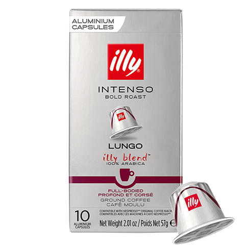 Kavos kapsulės suderinamos su Nespresso® Illy Intenso Lungo 10 vnt.