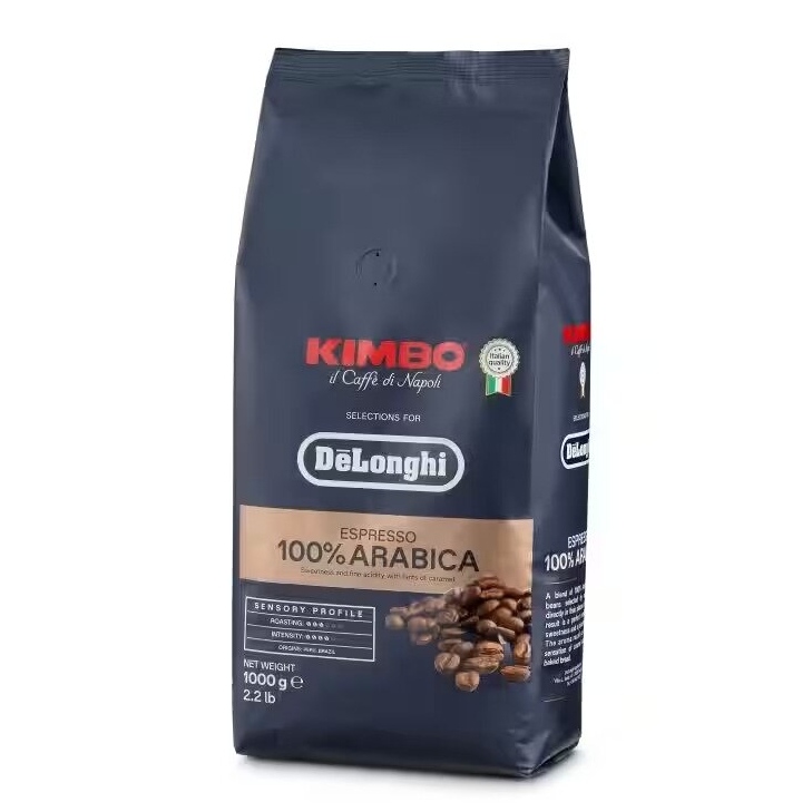 Kavos pupelės Kimbo De'Longhi 100 % Arabica, 1 kg