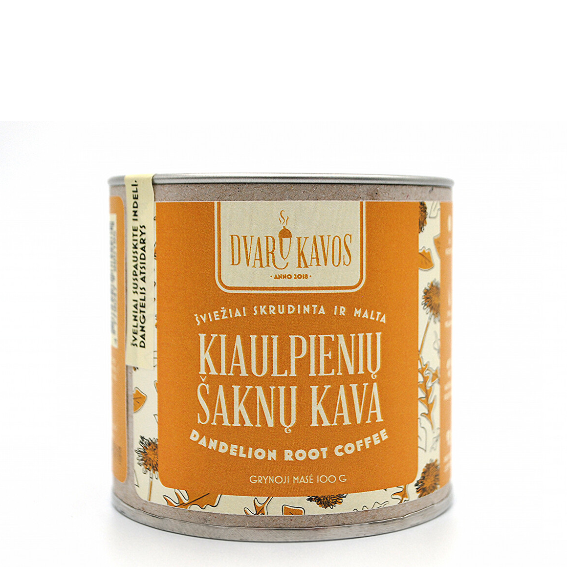 Kiaulpienių šaknų kava Dvaro Kavos 100 g