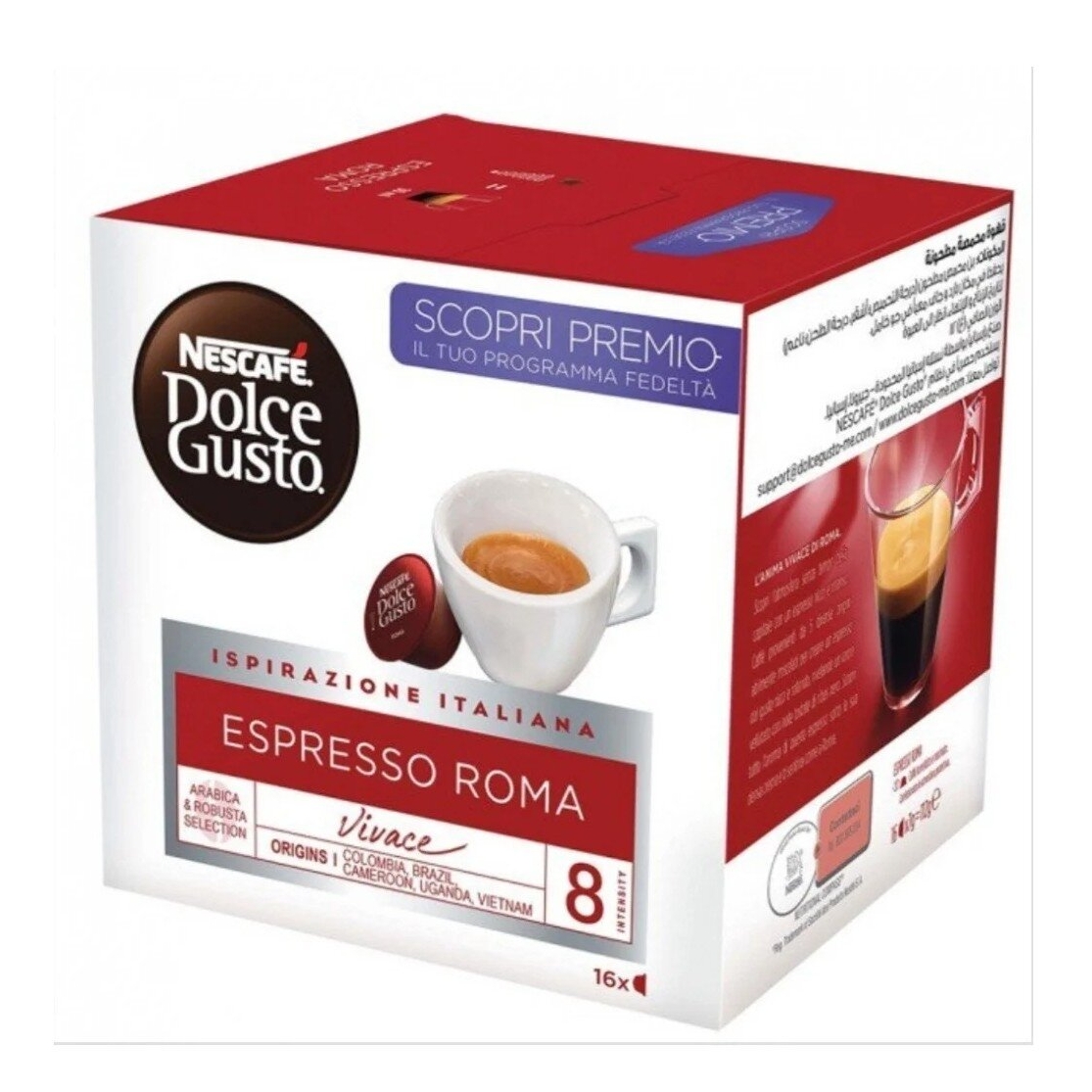 Kavos kapsulės NESCAFÉ Dolce Gusto Espresso Roma