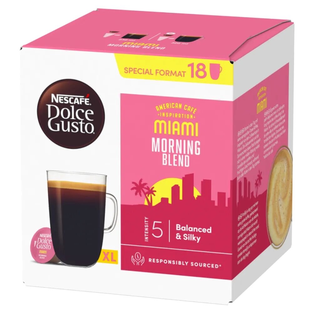 Kavos kapsulės NESCAFÉ Dolce Gusto Miami Morning Blend