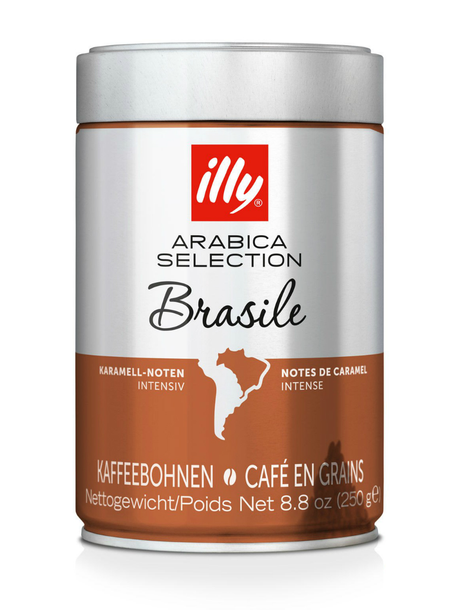 Kavos pupelės ILLY BRAZIL, 250 g