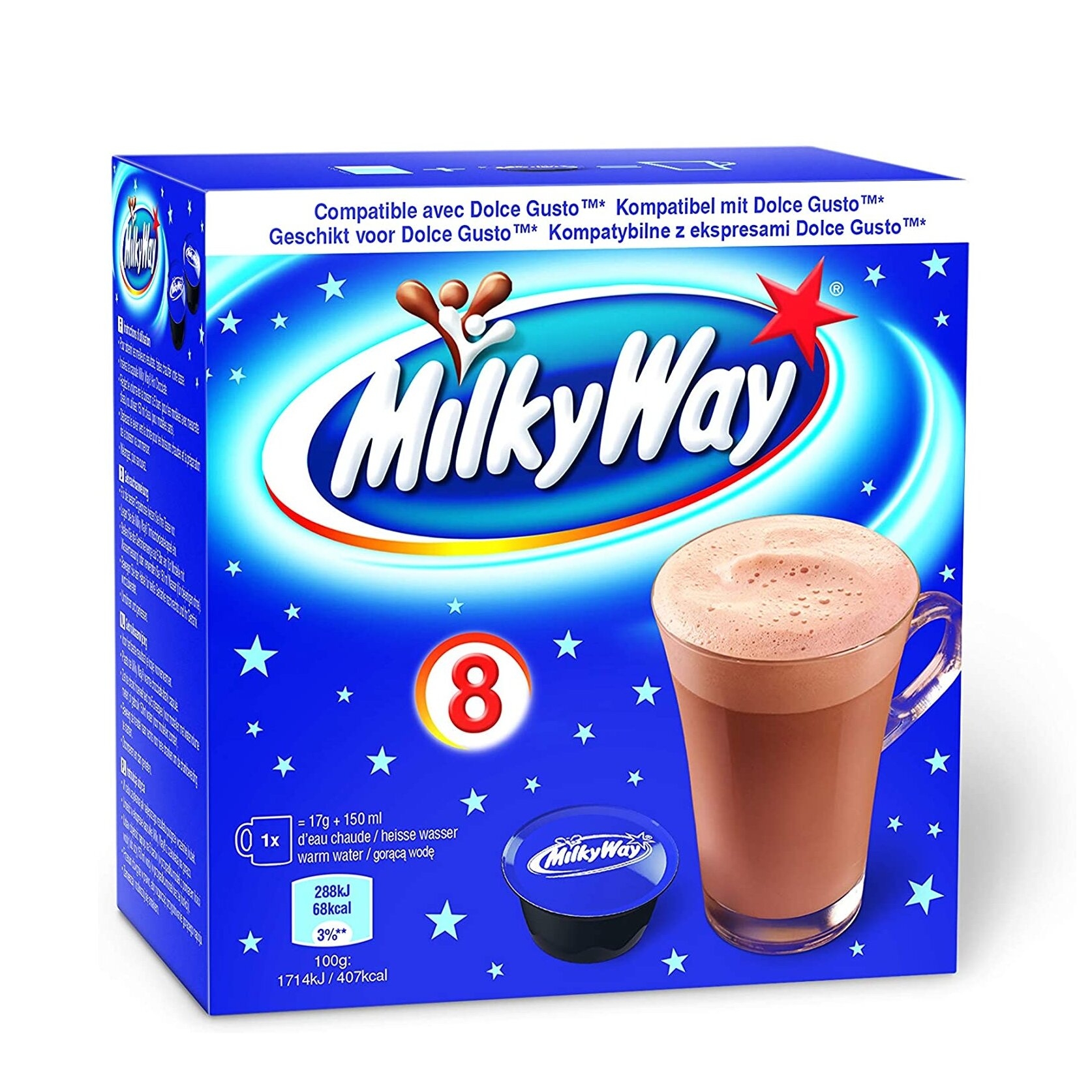 Kapsulės NESCAFÉ Dolce Gusto Milky Way