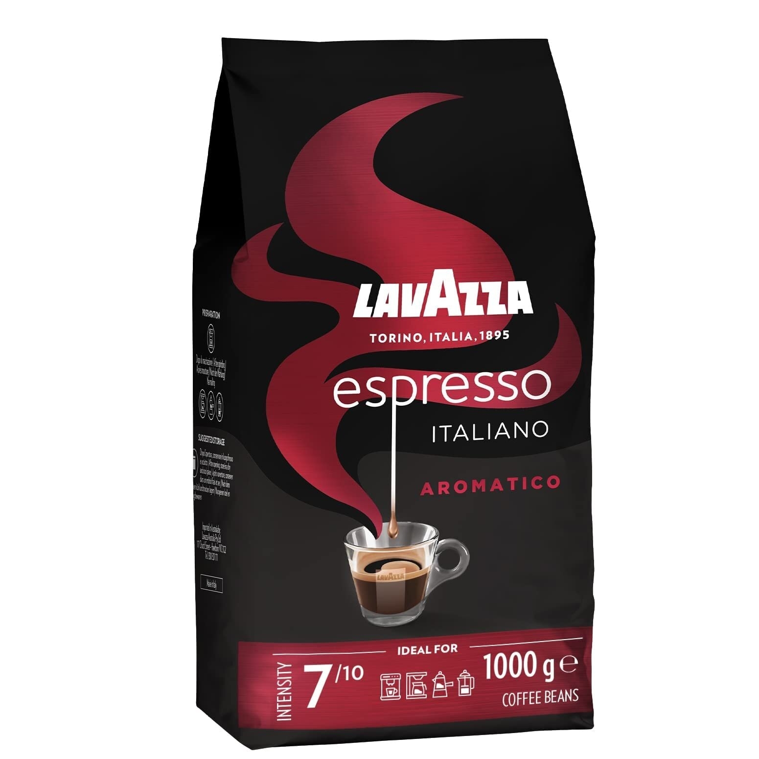 Kavos pupelės Lavazza Espresso Italiano Aromatico, 1 kg