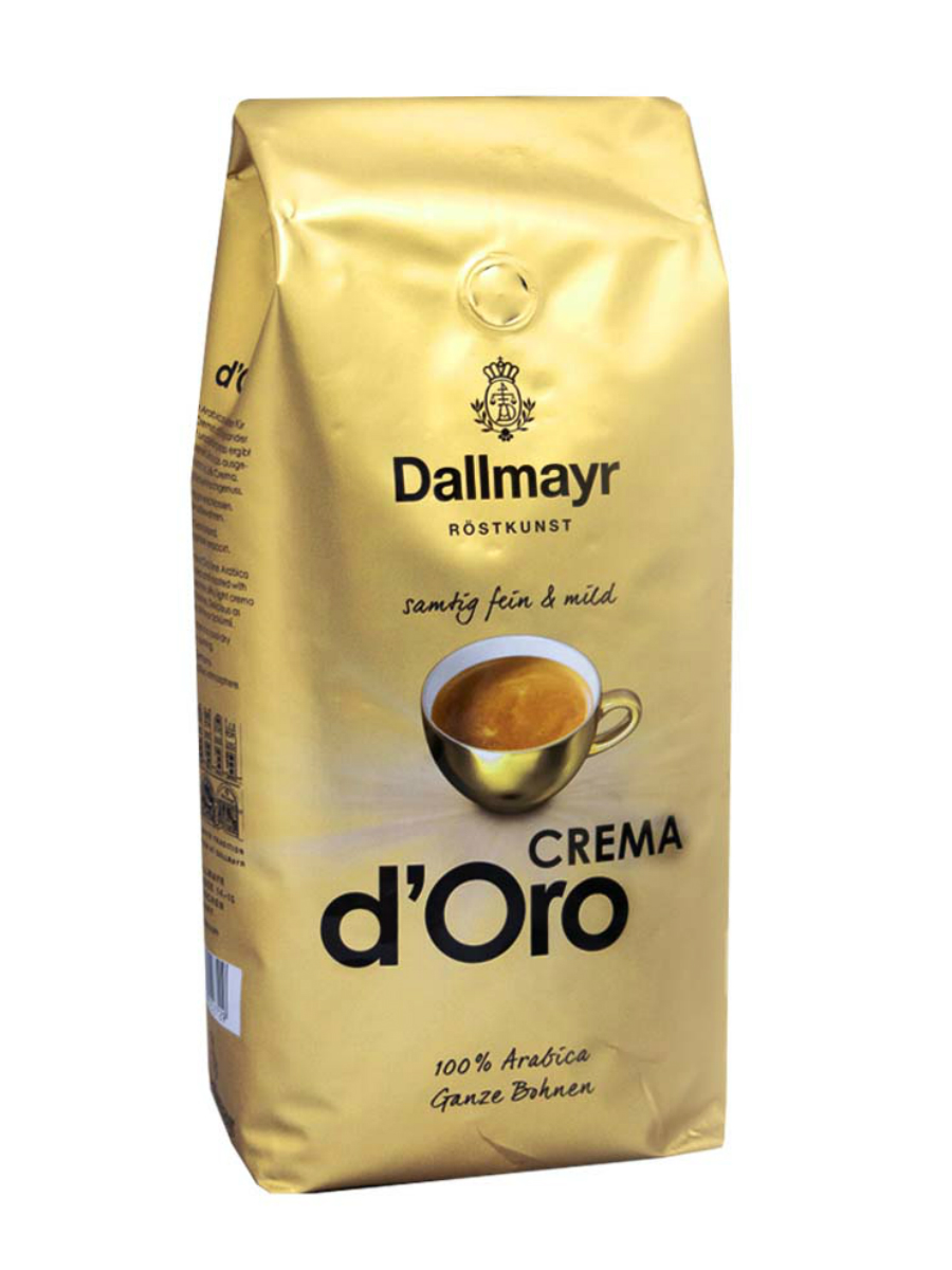 Kavos pupelės Dallmayr CREMA d'Oro, 1 kg