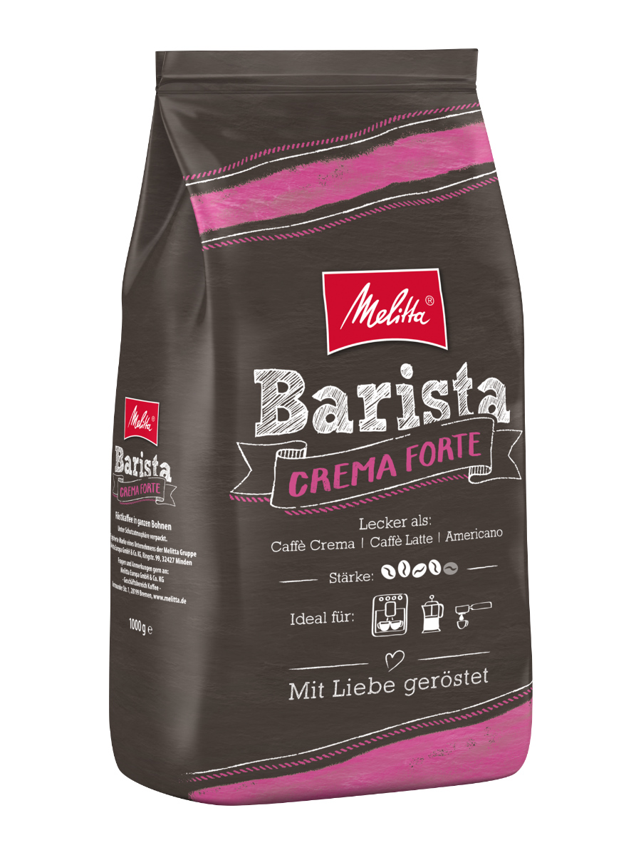 Kavos pupelės Melitta Barista Crema Forte, 1 kg