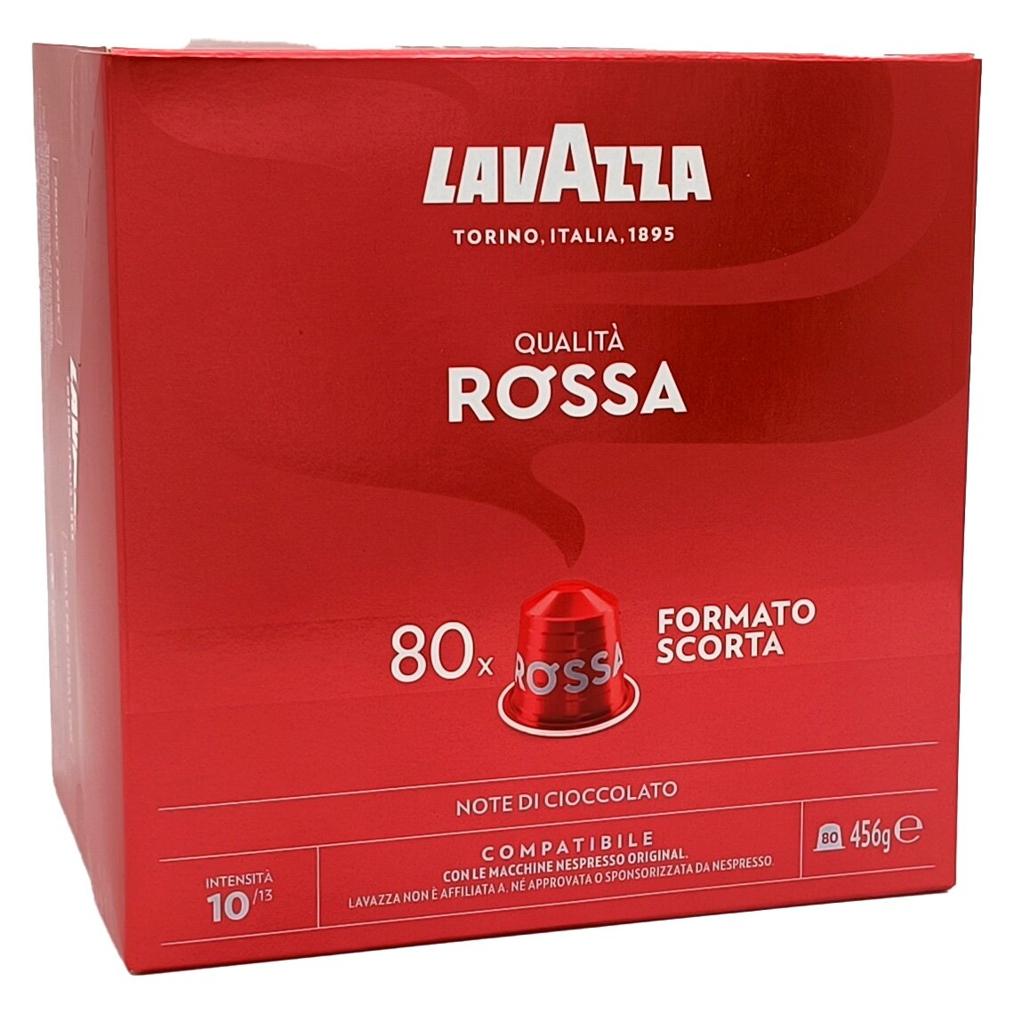 Kavos kapsulės suderinamos su Nespresso® Lavazza Qualita Rossa 80 vnt.