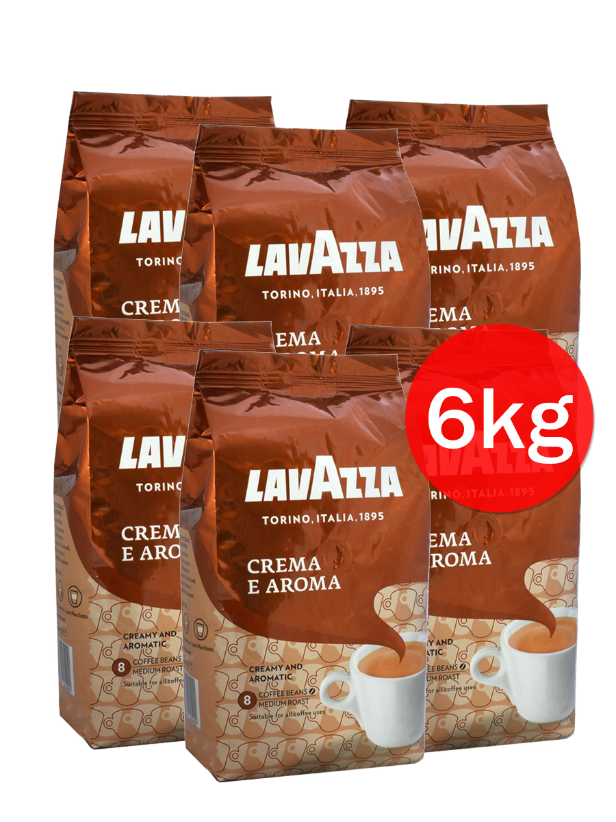 Kavos pupelės Lavazza Crema e Aroma, 6 kg