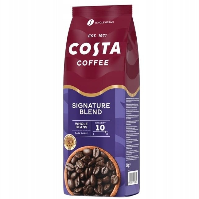 Kavos pupelės Costa Signature Blend Dark Roast, 1 kg