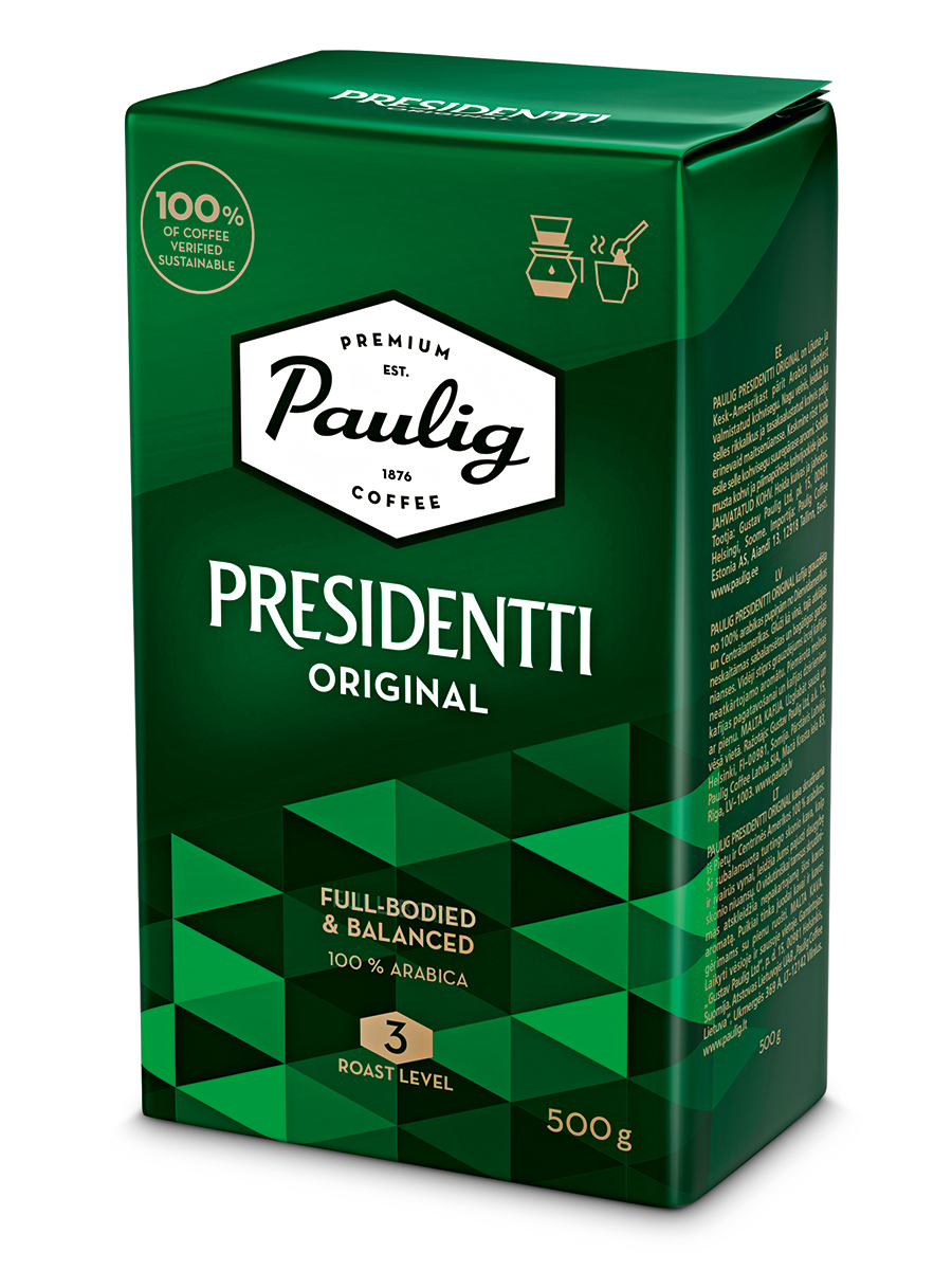 Malta kava Paulig Presidentti Original, 500 g