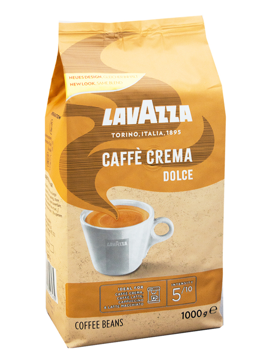 Kavos pupelės Lavazza Caffe crema Dolce, 1 kg