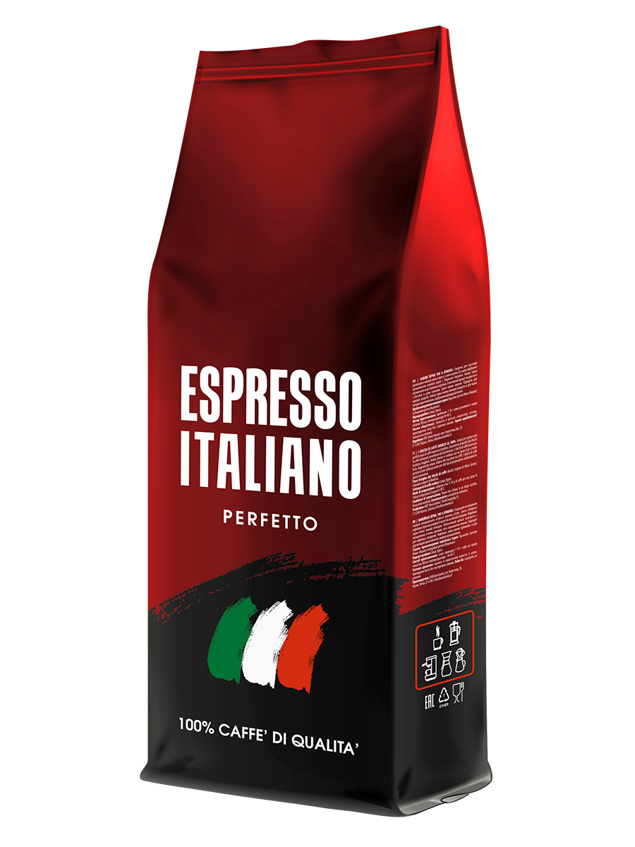 Kavos pupelės Kavos Bankas Espresso Italiano Perfetto, 1 kg (geriausia iki 2025 03 06)