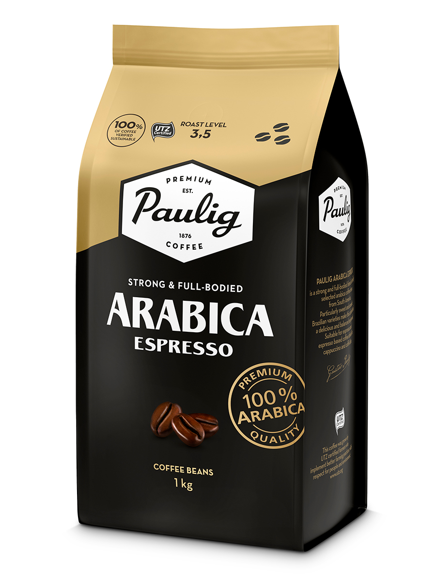 Kavos pupelės Paulig Arabica Espresso, 1 kg