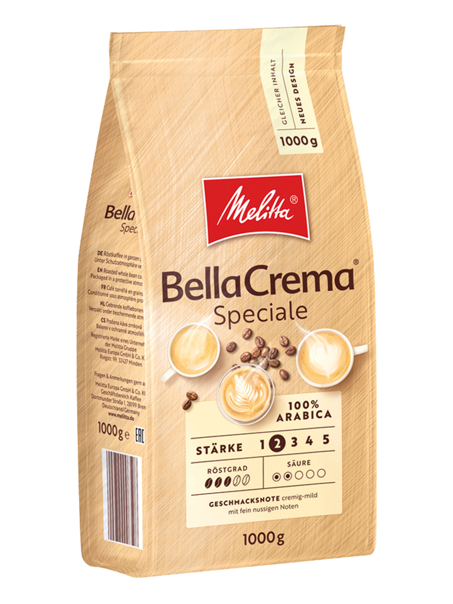 Kavos pupelės Melitta BellaCrema Speciale, 1 kg