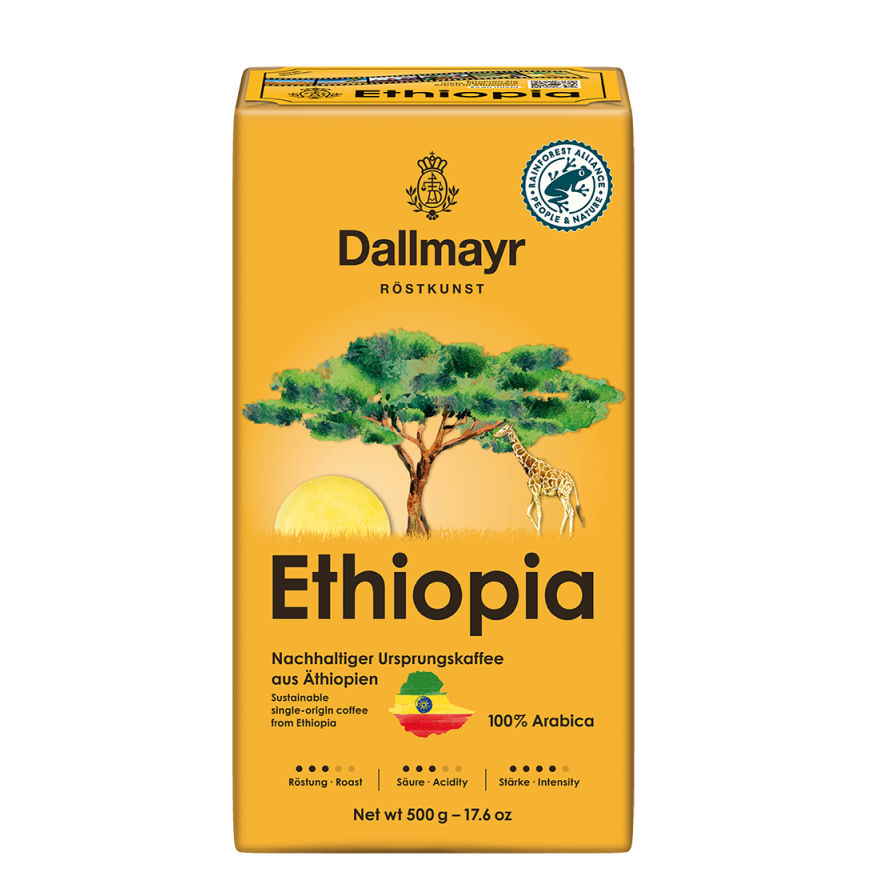 Malta kava Dallmayr Ethiopia, 500 g