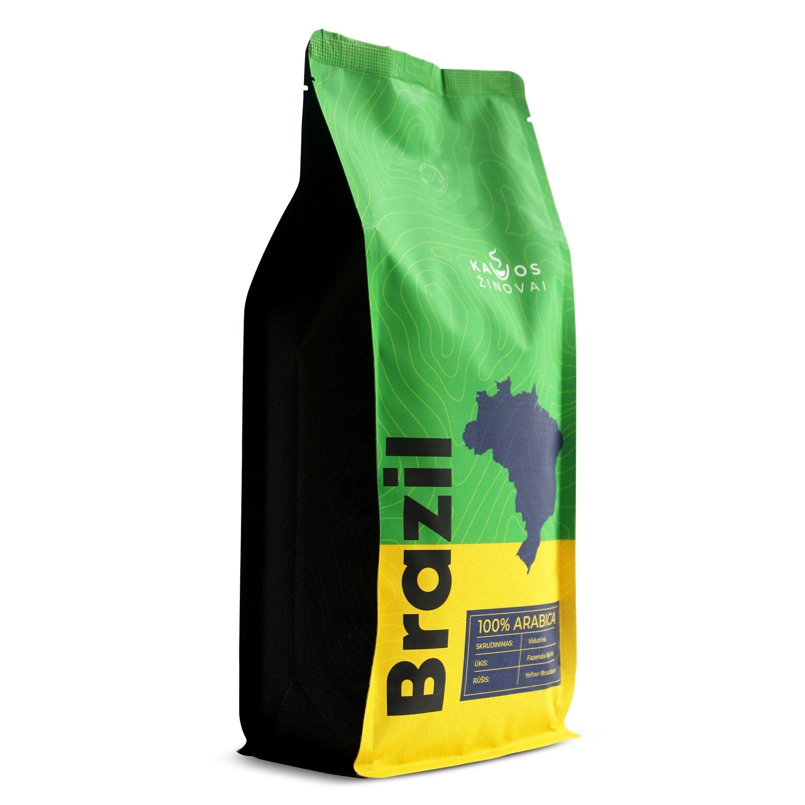 Kavos pupelės Brazil Yellow Bourbon Fazenda Rainha, 1 kg