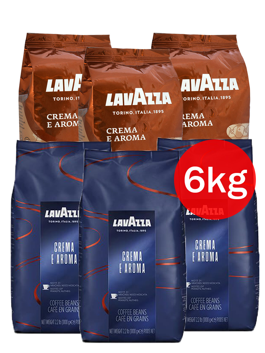 Kavos rinkinys Lavazza CREMA 2x3, 6 kg