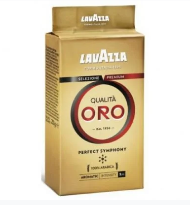 Malta kava LAVAZZA Qualita Oro 250 g.