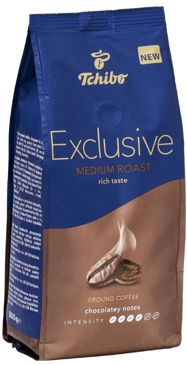 Malta kava TCHIBO EXCLUSIVE medium roast, 500 g.