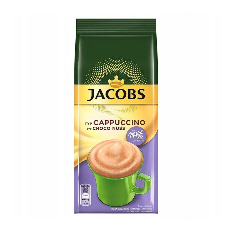 Tirpi kava Jacobs Cappuccino C hoco Nuss 500g