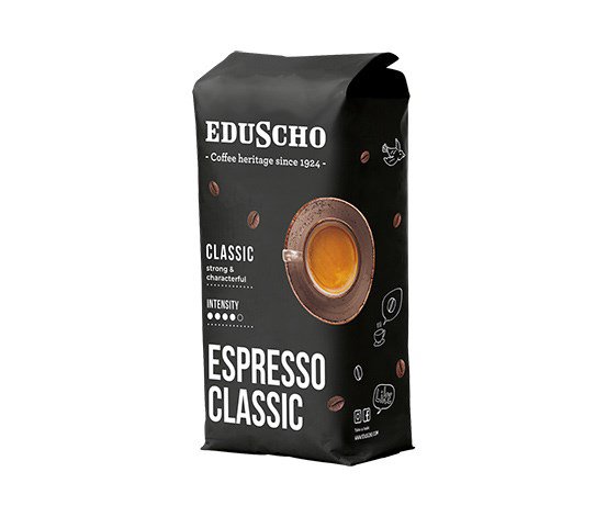 TCHIBO EDUSCHO ESPRESSO CLASSIC kavos pupelių 1000G